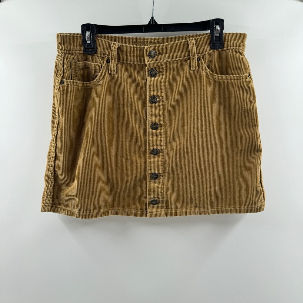Arizona Jean Company Brown Corduroy Mini Skirt – Size 11